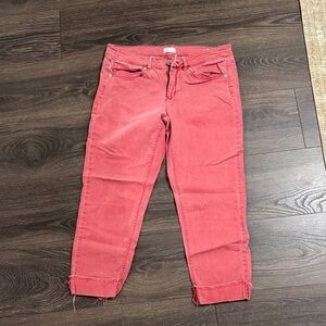 Women's Red Jeans